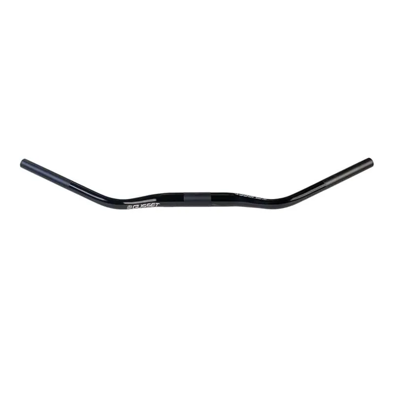 Gusset Beard Bar - 750mm 31.8mm Alloy Handlebar - Black-2