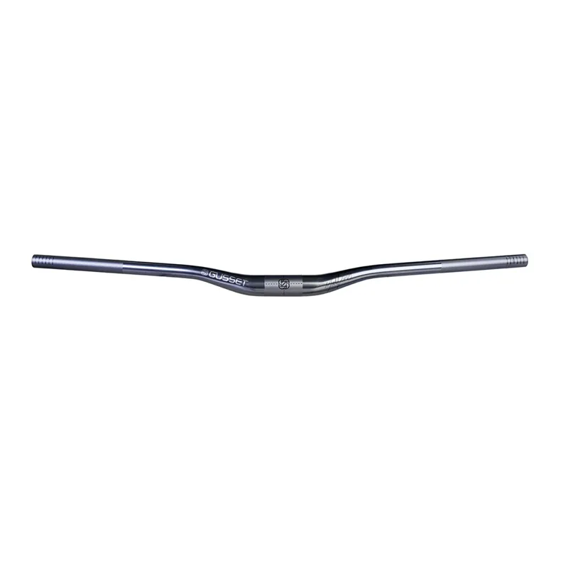 Gusset S2 35mm Matt Jones Signature Alloy Riser Handlebars - Grey-4