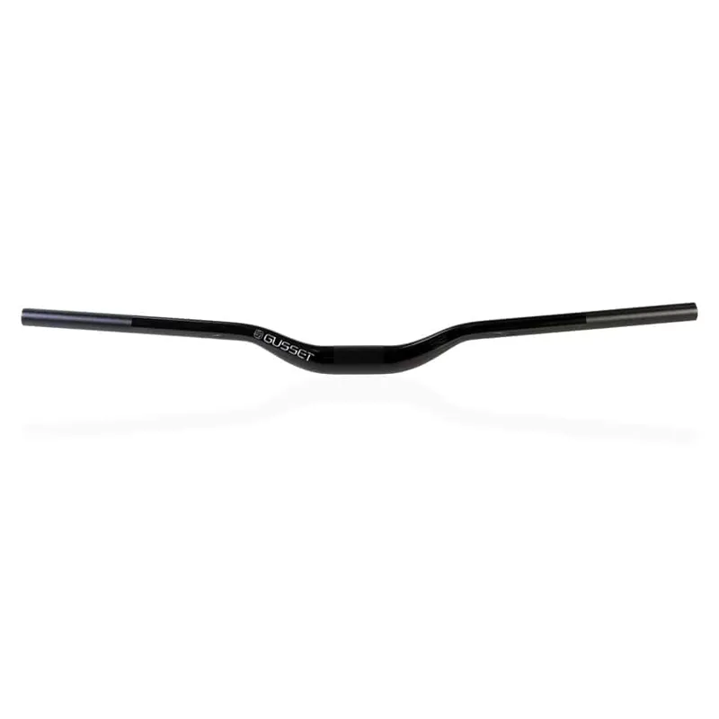 Gusset S2 Handlebars 35mm Alloy Riser Handlebars - Black-2