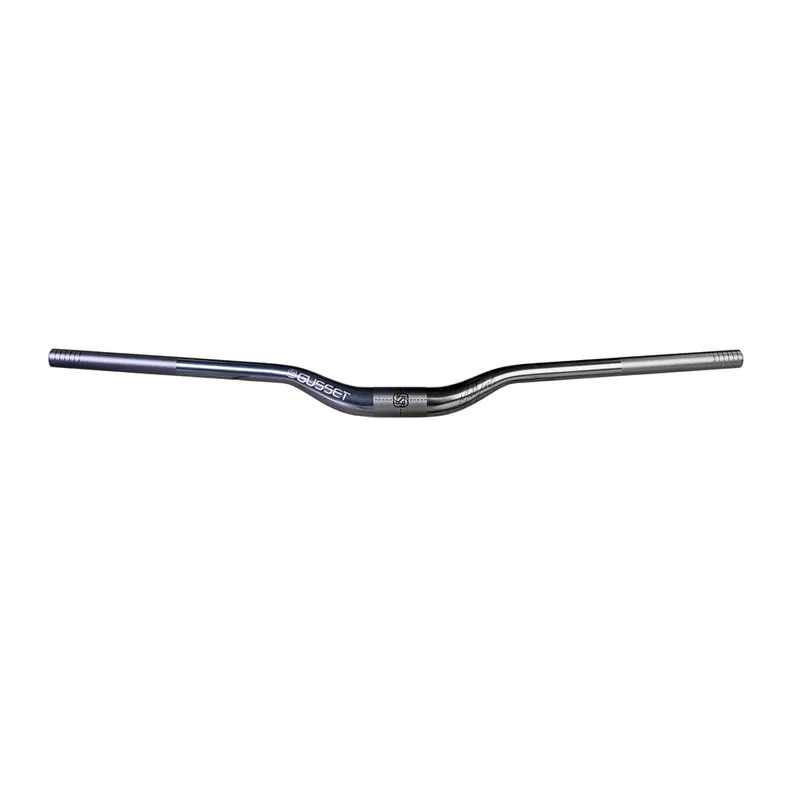 Gusset S2 35mm Matt Jones Signature Alloy Riser Handlebars - Grey-2