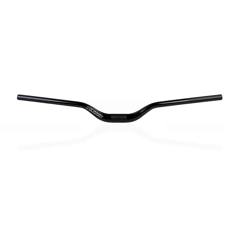 Gusset S2 Handlebars 35mm Alloy Riser Handlebars - Black-4