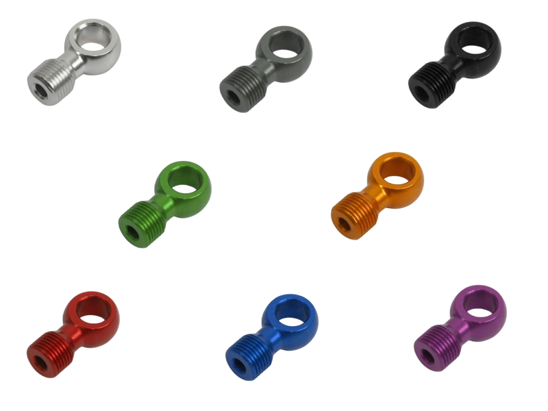 Hope 90 Degree Connector Suits Standard 5mm and Braided Hose