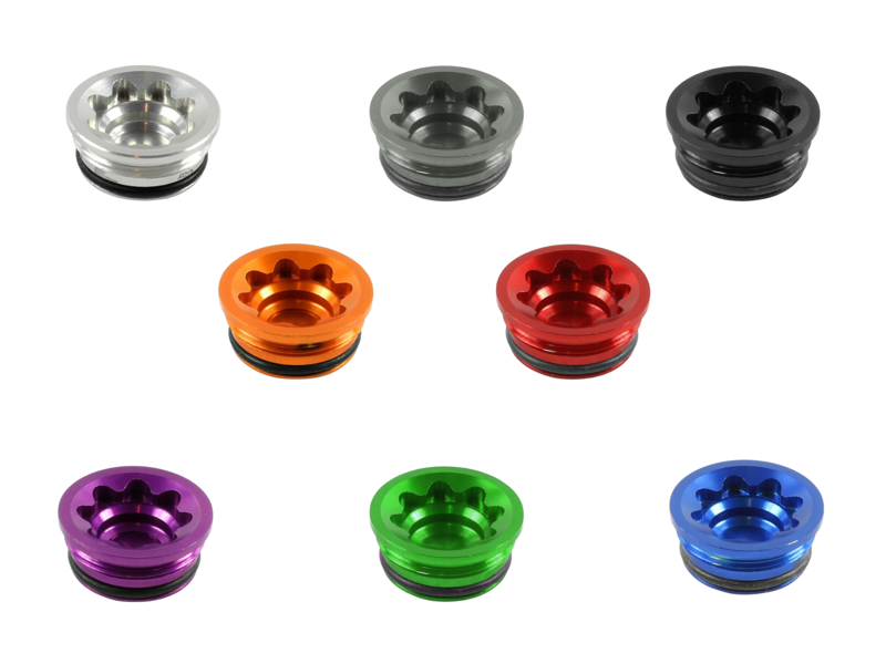 Hope V4 Small / E4 Bore Cap - All Colours