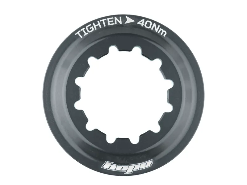 Hope Centre Lock Lockring - Internal - Smoke