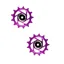 Hope 13 Tooth Jockey Wheels - Purple