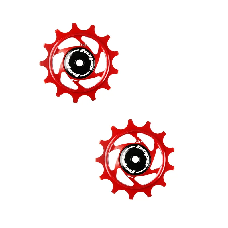 Hope 13 Tooth Jockey Wheels - Red