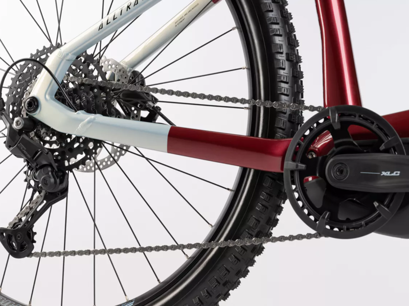 Haibike Alltrack 5 Hardtail Mountain E.Bike - Gloss Tuscan Red-3