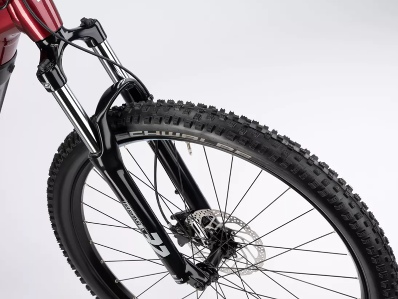 Haibike Alltrack 5 Hardtail Mountain E.Bike - Gloss Tuscan Red-4