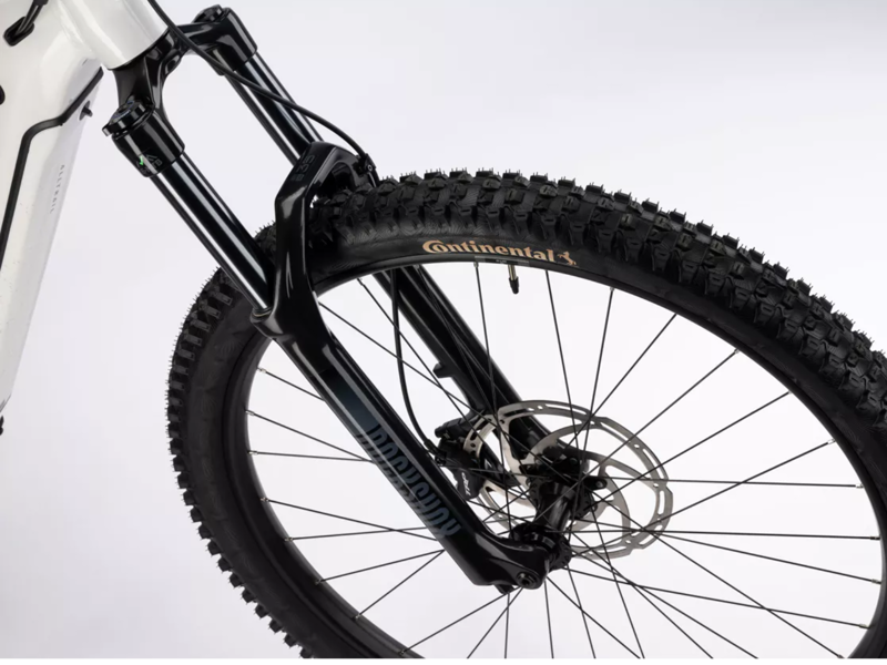 Haibike Alltrail 8 Full Suspension E.Bike - Gloss White/ Blue/ Gold-2