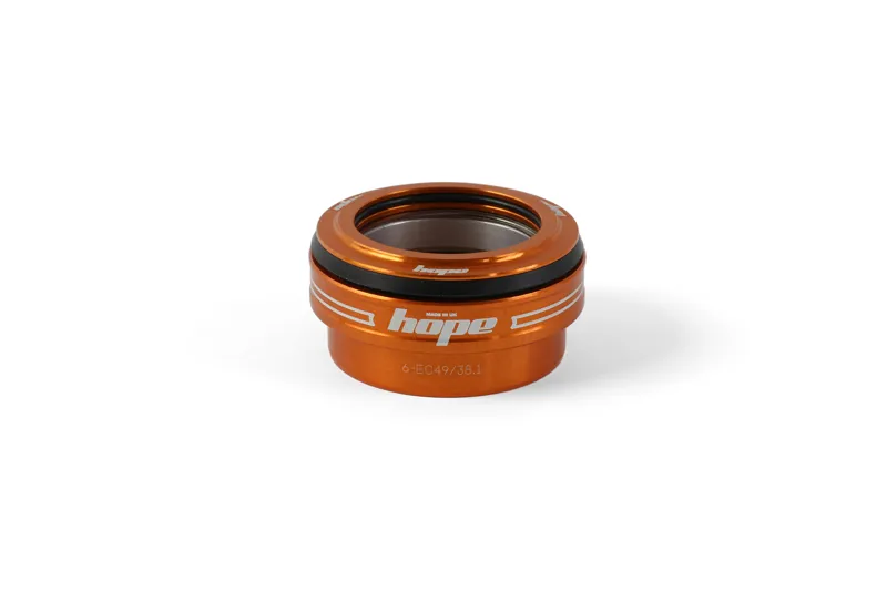 Hope Headset Cup No.6 Top 1.5 Inch Traditional EC49/38.1 - Orange