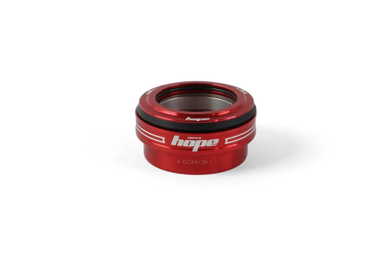 Hope Headset Cup No.6 Top 1.5 Inch Traditional EC49/38.1 - Red