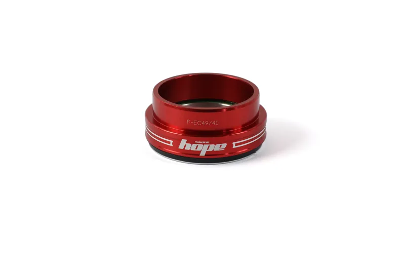 Hope Headset Cup  F Bottom 1.5 Traditional EC49/40 - Red