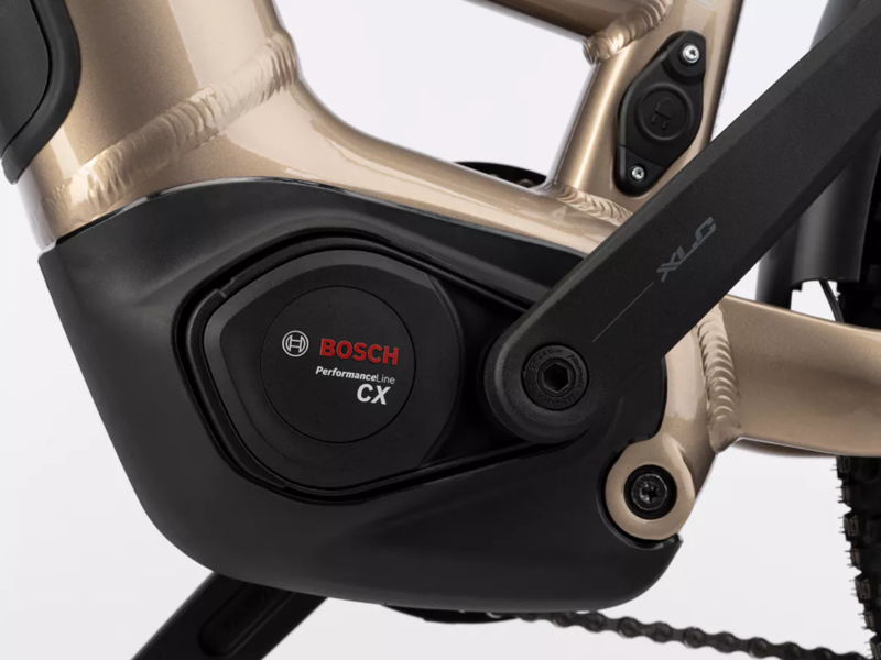 Haibike Trekking 6.5 Low Step Hybrid E.Bike - Gloss Toffee/ Sand/ Silver-2