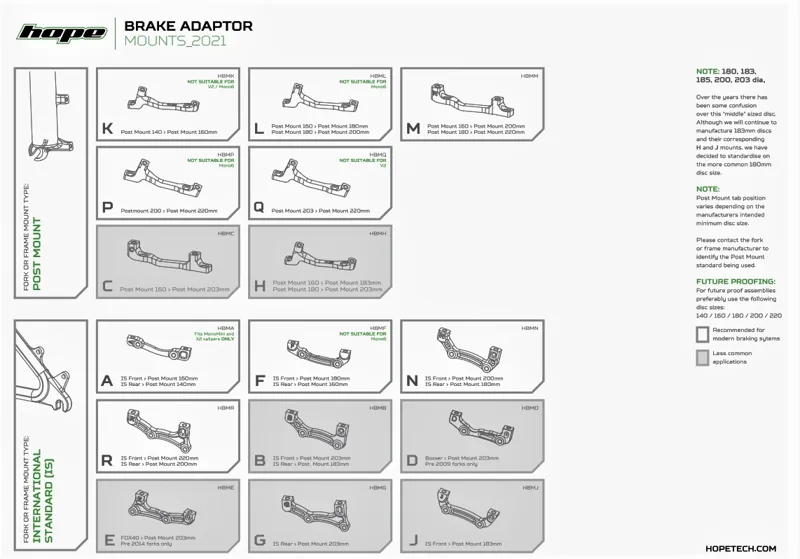 Hope Brake Calliper Mounts-4