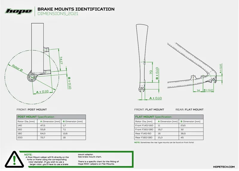 Hope Brake Calliper Mounts-1