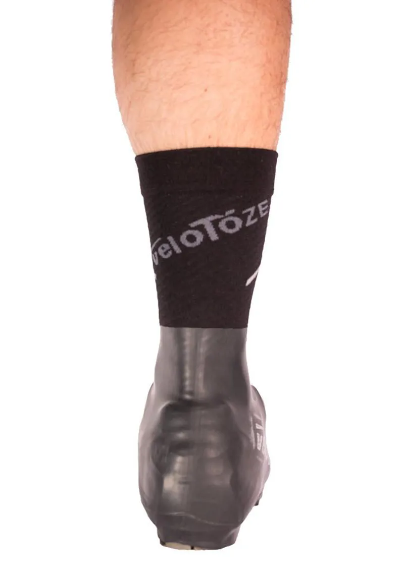 Velotoze Short Shoe Covers - Gravel/MTB - Black-2