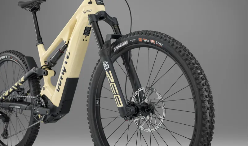 Whyte Kado RS E.Mountain Bike - Gloss Dune Tan Yellow/ Matt Black-3