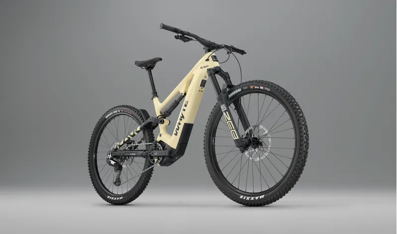 Whyte Kado RS E.Mountain Bike - Gloss Dune Tan Yellow/ Matt Black-1