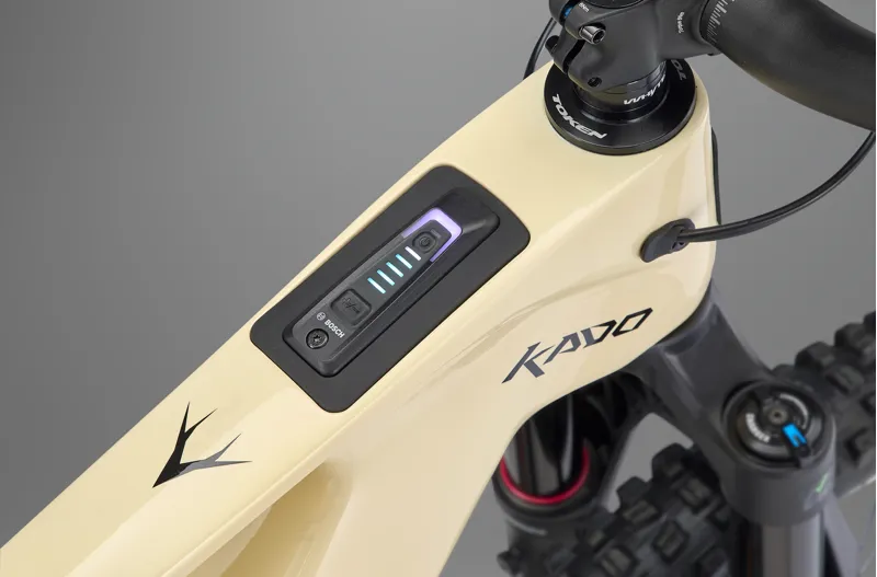 Whyte Kado RS E.Mountain Bike - Gloss Dune Tan Yellow/ Matt Black-7