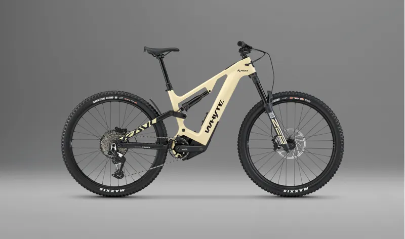Whyte Kado RS E.Mountain Bike - Gloss Dune Tan Yellow/ Matt Black