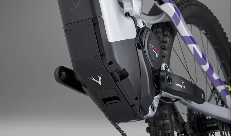 Whyte Bikes Kado RSX E.Mountain Bike - Gloss Light Silver-6