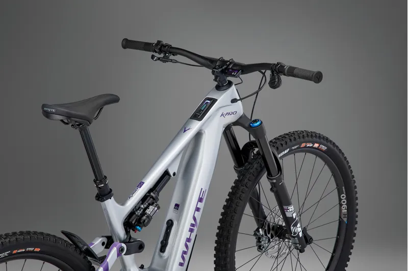 Whyte Bikes Kado RSX E.Mountain Bike - Gloss Light Silver-3