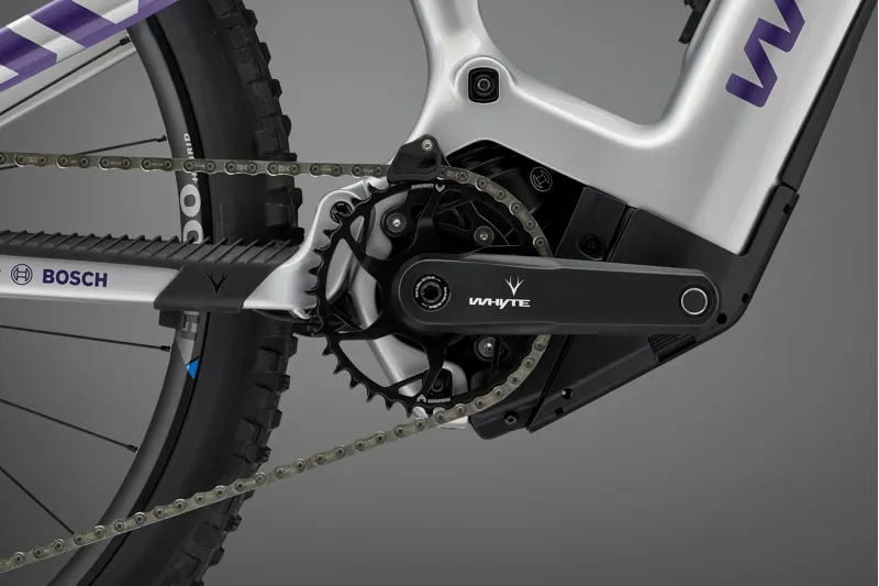 Whyte Bikes Kado RSX E.Mountain Bike - Gloss Light Silver-7