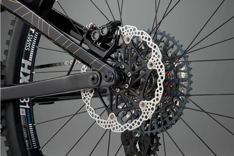 Whyte Bikes Kado Works E.Mountain Bike - Gunmetal Black/ Gold-5