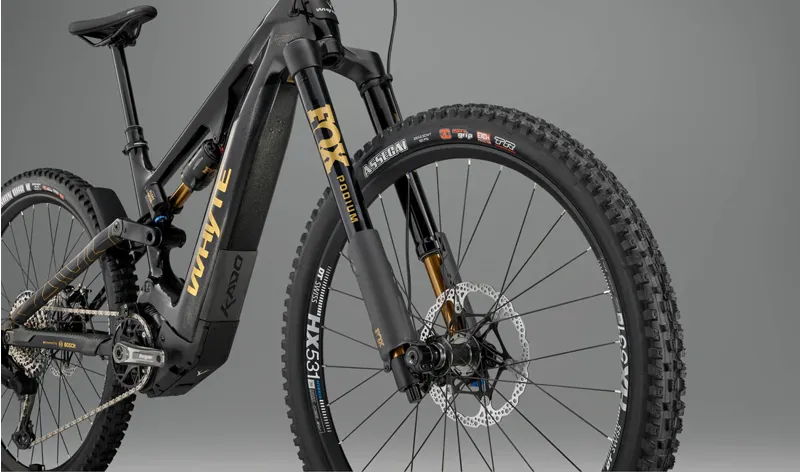 Whyte Bikes Kado Works E.Mountain Bike - Gunmetal Black/ Gold-7