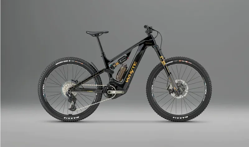 Whyte Bikes Kado Works E.Mountain Bike - Gunmetal Black/ Gold-1