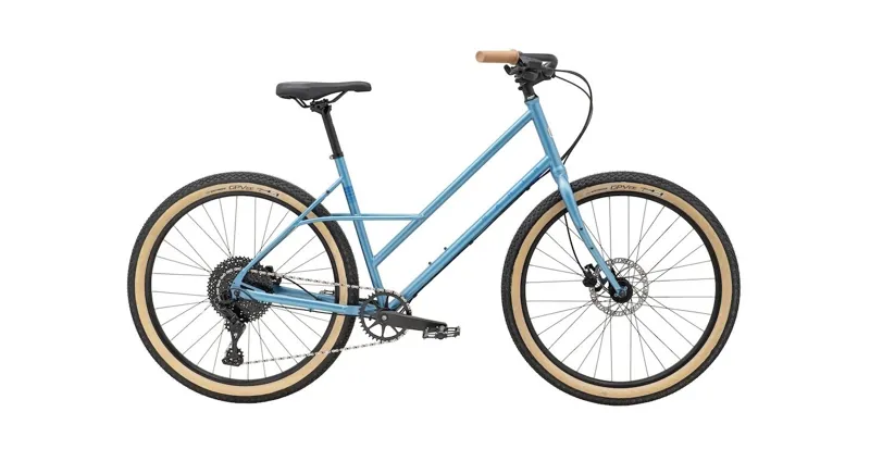 Marin Larkspur 1 Hybrid Bike - Gloss Metallic Blue/ Dark Blue