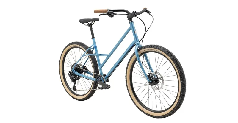 Marin Larkspur 1 Hybrid Bike - Gloss Metallic Blue/ Dark Blue-1