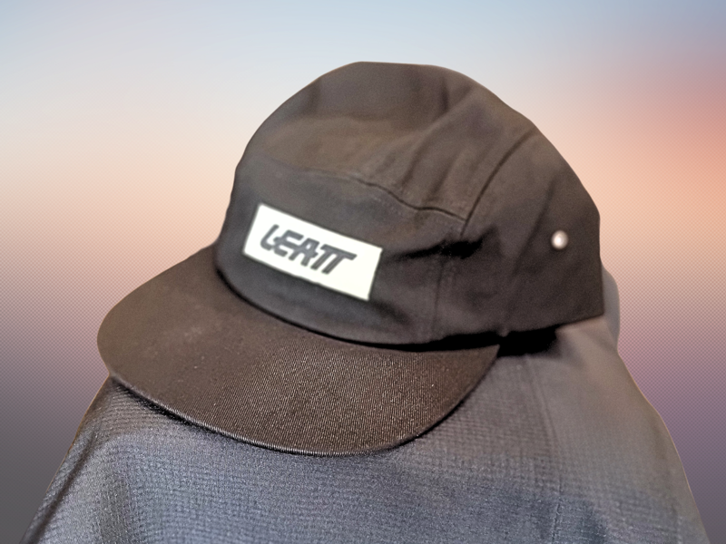 Leatt 5 Panel Cap - Black
