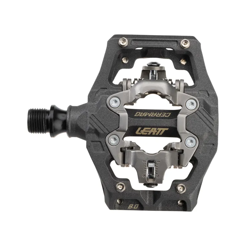 Leatt Pedals CeraMAG AllMtn 8.0 Clip-in Platform Clipless Pedals - CeraGrey-1