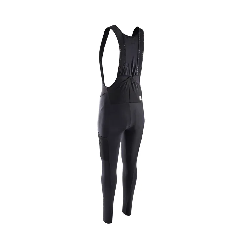 Leatt Bib Long MTB Endurance 4.0 Padded Cargo Bib Tights - Black-1