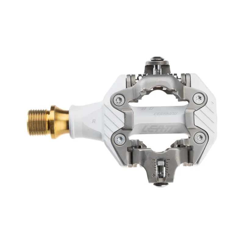Leatt Pedals CeraMAG Endurance 8.0Ti Clip-in XC/ Gravel Clipless Pedals - CeraBone-2