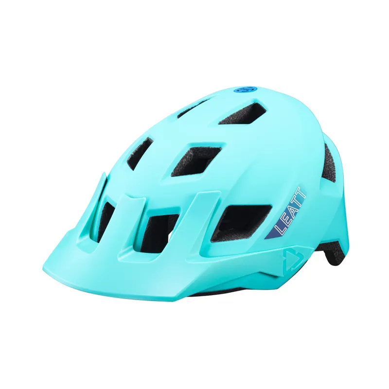 Leatt All Mountain 1.0 Junior MTB Helmet - Aqua-1