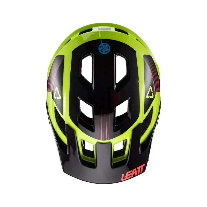 Leatt All Mountain 1.0 Junior MTB Helmet - Lime-2