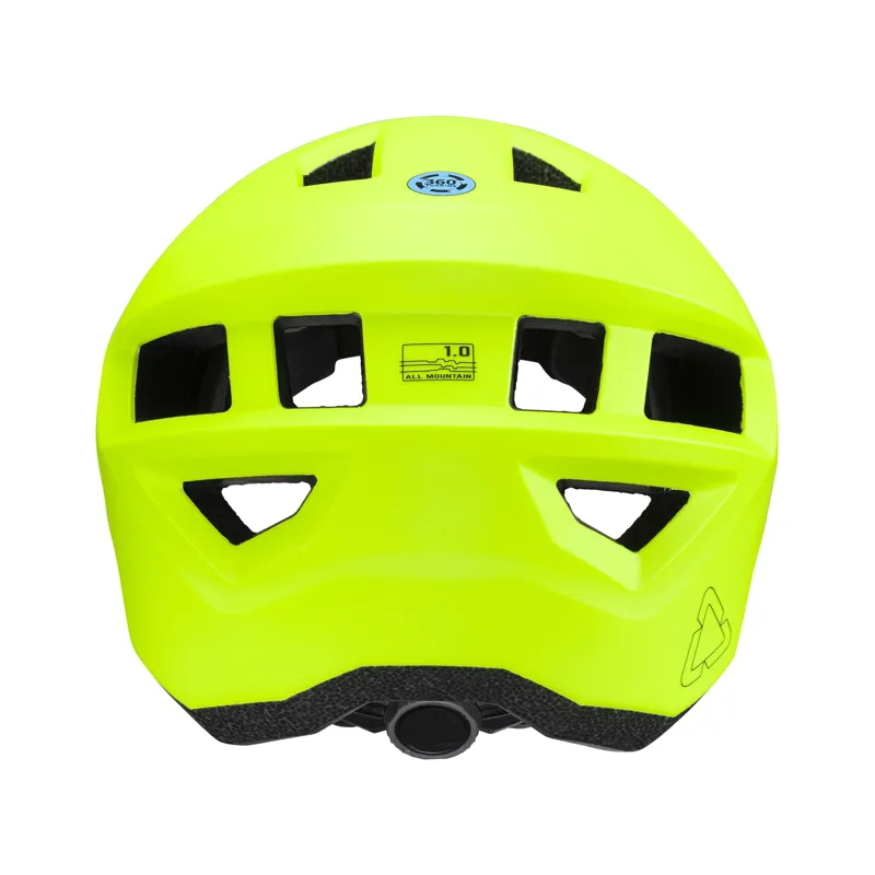Leatt AllMtn 1.0 MTB Trail Helmet - Lime-2