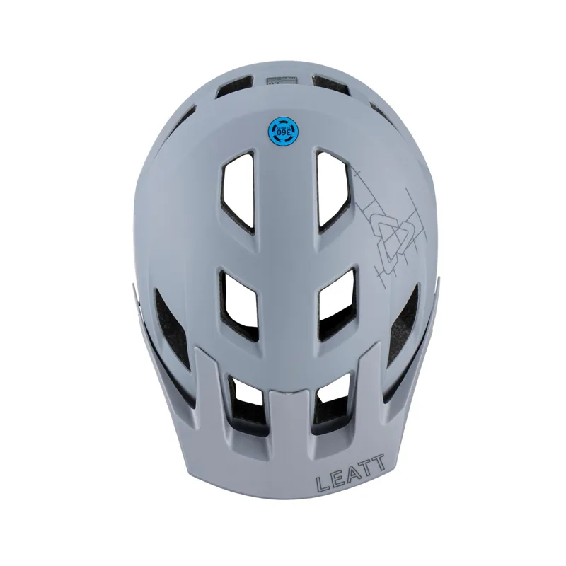 Leatt AllMtn 1.0 MTB Trail Helmet - Silver-2