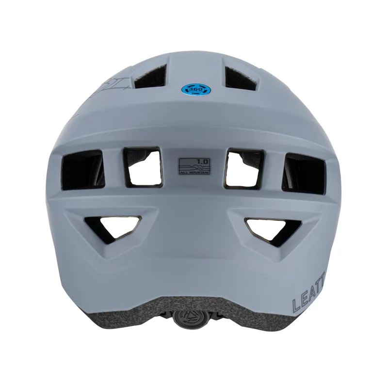 Leatt AllMtn 1.0 MTB Trail Helmet - Silver-5