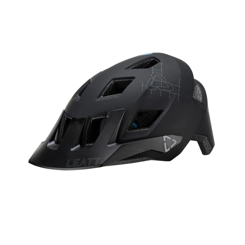 Leatt AllMtn 1.0 MTB Trail Helmet - Stealth Black