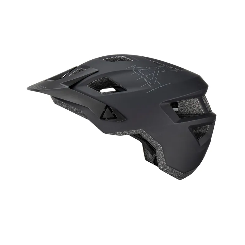 Leatt AllMtn 1.0 MTB Trail Helmet - Stealth Black-1