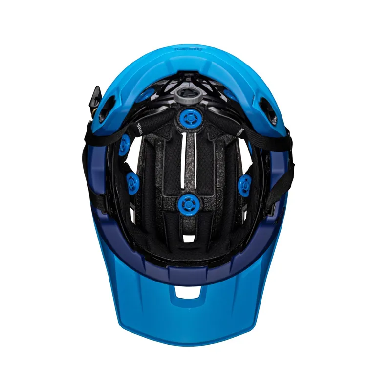 Leatt Helmet MTB Enduro 2.0 Detactable Chinbar Full Face - Cyan/ Black-6