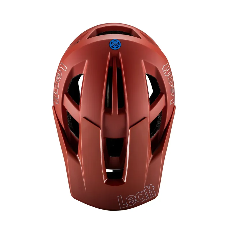 Leatt Helmet MTB Enduro 2.0 Detactable Chinbar Full Face - Lava-6