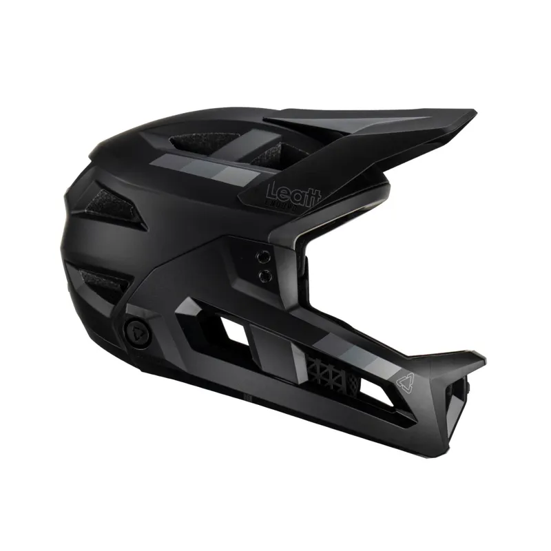 Leatt Helmet MTB Enduro 2.0 Detactable Chinbar Full Face - Stealth-3