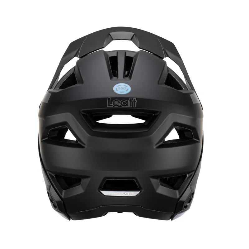 Leatt MTB Enduro 2.0 Junior Detachable Chinbar Full Face Helmet - Stealth-5