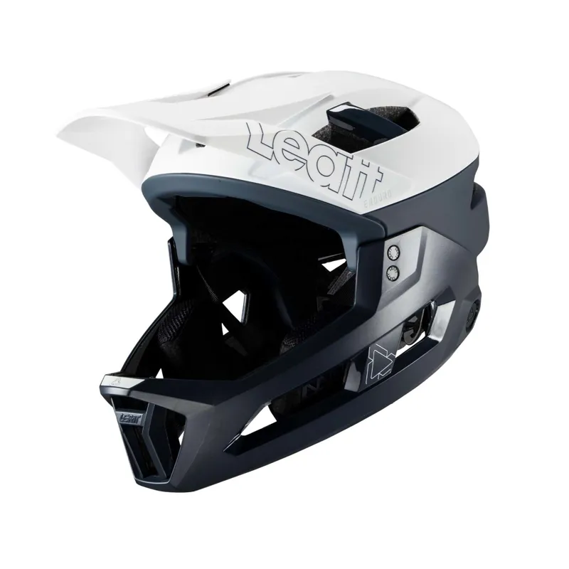 Leatt Helmet MTB Enduro 3.0 3in1 Full Face  - White/ Grey