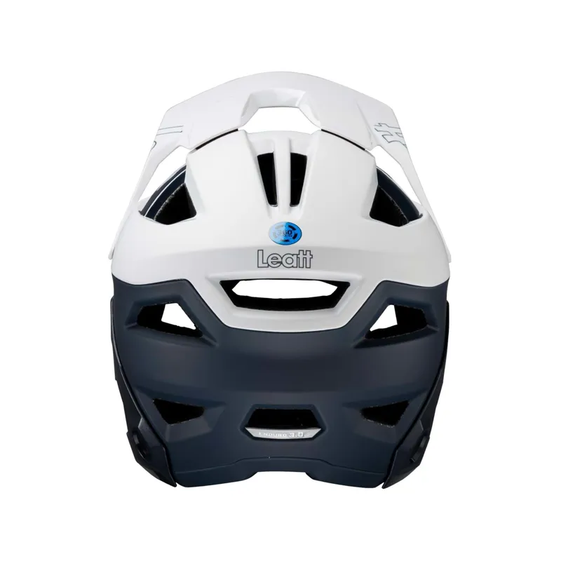 Leatt Helmet MTB Enduro 3.0 3in1 Full Face  - White/ Grey-4