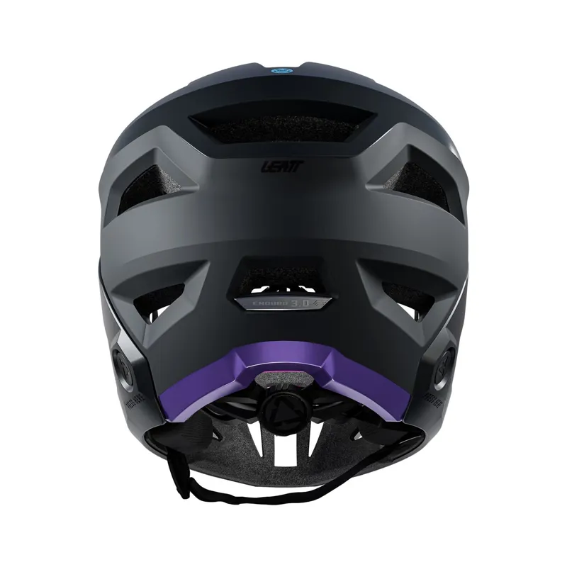 Leatt Helmet MTB Enduro 3.0 3in1 Full Face - Grey With Purple-8